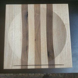 Alaskan ULU Knife Wooden Cutting Board (Bowl)